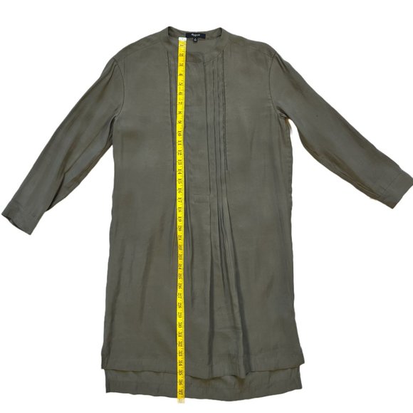 Madewell Tunic Dress in Olive Green Modal Blend, Sz S, EUC - Picture 10 of 12